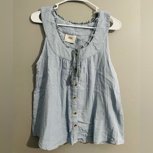 Blue top, French Laundry